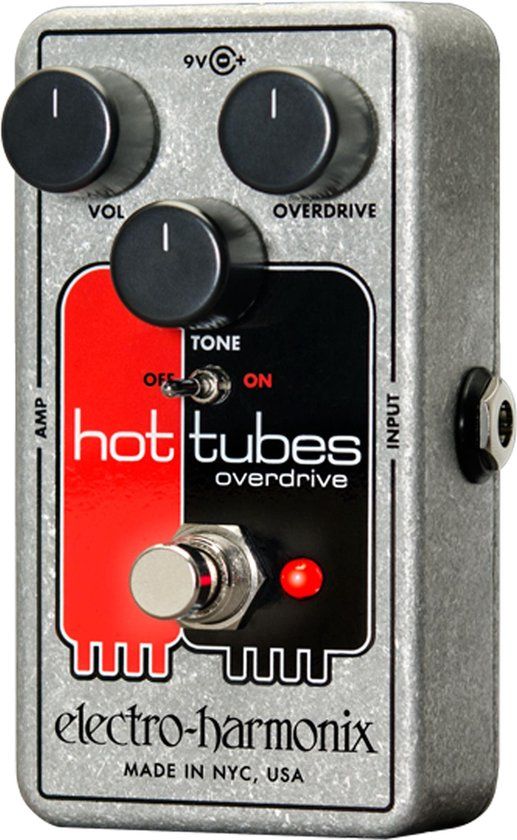 Electro Harmonix Hot Tubes Nano overdrive pedaal - Gitaar - Zwart