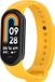 By Qubix Qubix - Siliconen bandje - Geel - Geschikt voor Xiaomi Smart Band 8 / 9 / 10