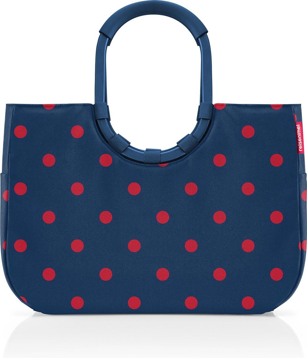 reisenthel Loopshopper L Shopper Shopper - 25L - Frame Mixed Dots Red Rood