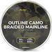 Avid Carp Outline Camo Braided Mainline 300m 30lb