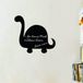 Ambiance Sticker Schoolbordsticker - DIPLODOCUS DINOSAURUS - 95x105cm