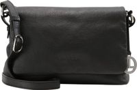 L.CREDI Silke schoudertas leer 23 cm - Dames - zwart