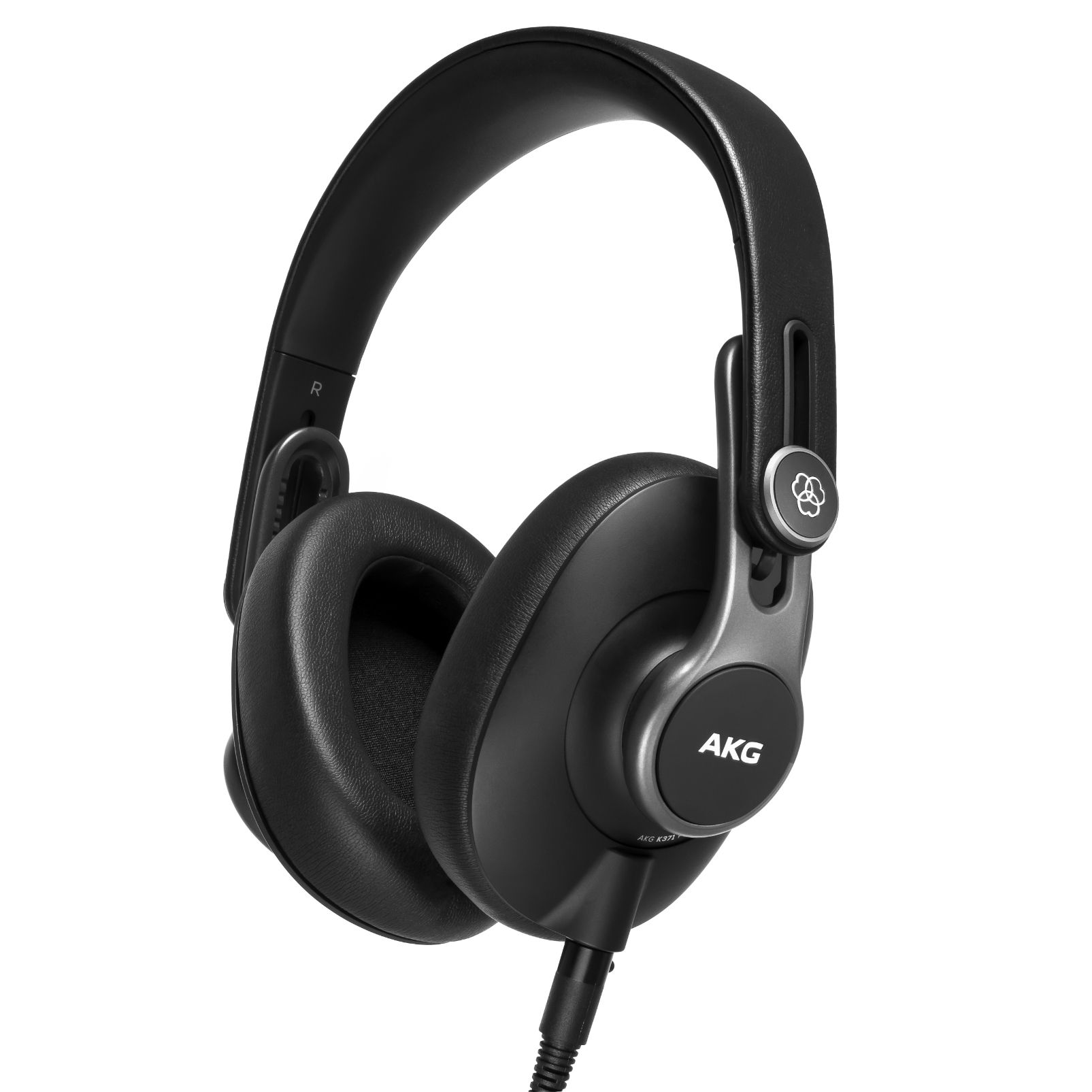 AKG K371 Over-Ear Headphones - Black, Metallic