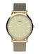 Timex Transcend Analoog Horloge Goudkleurig Leer TW2V92800AJ