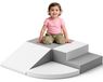 Blocs de construction souples - 4 pièces - Fabriqué en mousse de latex - Convient aux enfants à partir de 3 ans - Pour ramper et grimper - Jouet éducatif