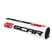 SCAR Stuurbescherming Ø 22 mm/in met stang - motorfiets cross quad dirt bike enduro supermoto - wit