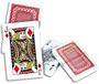 100% Plastique Cartes à jouer - Poker, Bridge, Patience - Bleu, Rouge, Blanc
