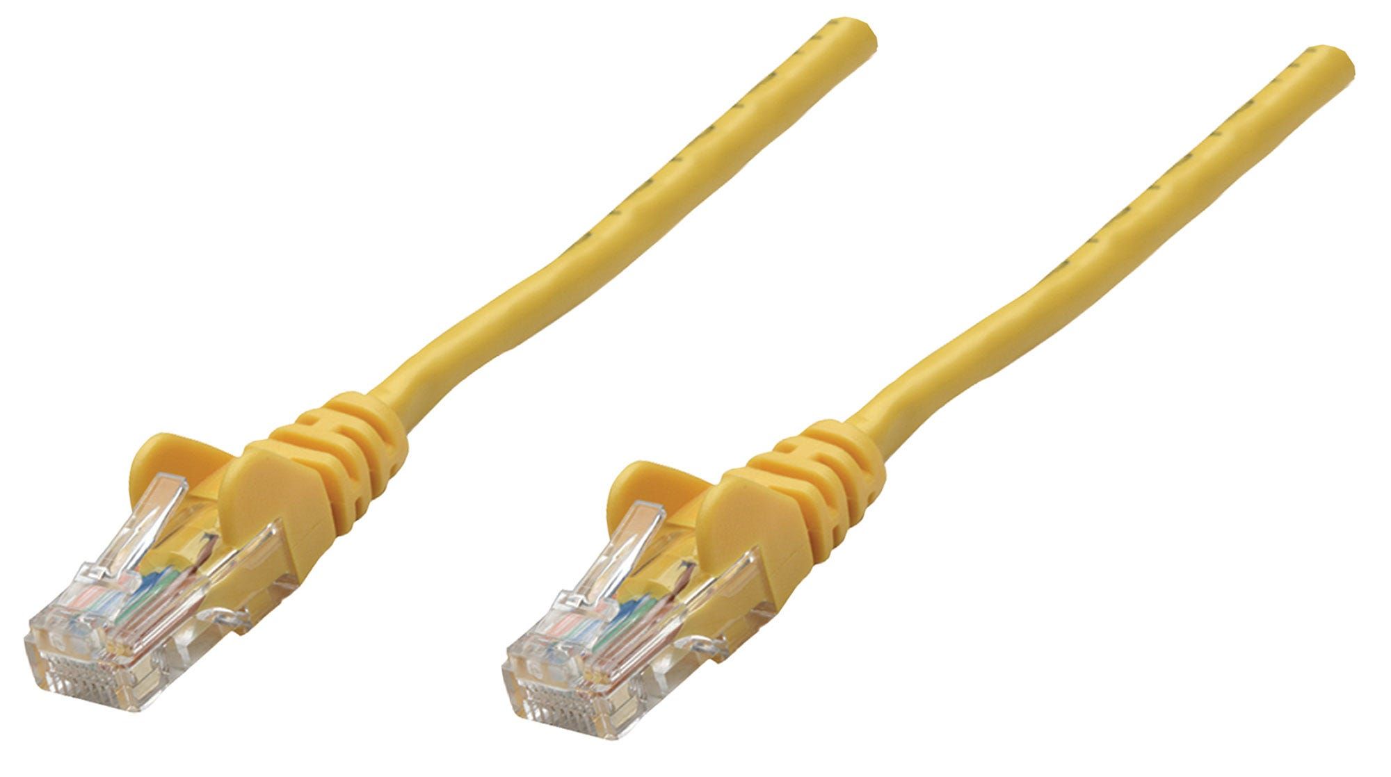 Intellinet Cat6A SFTP Netwerkkabel - 0.25m - Geel