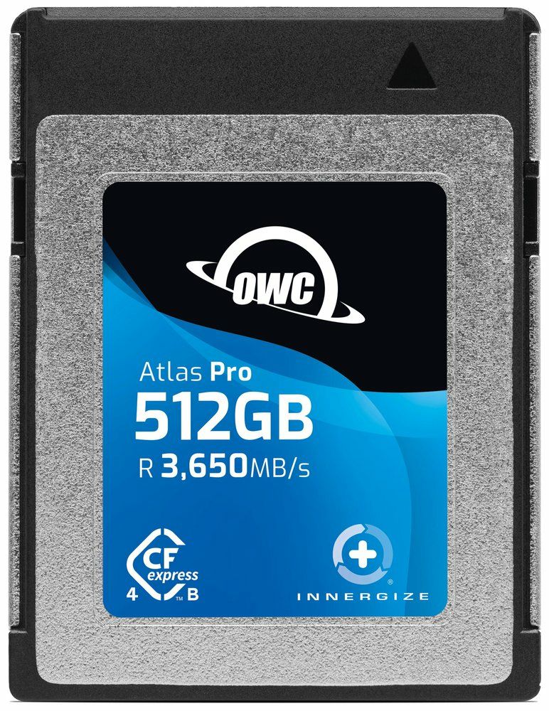 OWC Atlas Pro 512GB CFexpress 4.0 Type B Memory Card