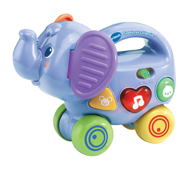 VTech Baby Speelpret Olifantje - Interactief Babyspeelgoed met Geluid - Nederlands