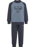 Hummel Kindertrainingspak Hmlmini Reg Bumble Set Ombre Blue Katoen