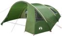vidaXL Tente tunnel pour 6 personnes - Vert et blanc
