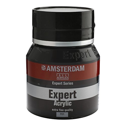 Amsterdam Acrylic Amsterdam Expert - Artiesten Acryl Verf 400ml Ivoor zwart