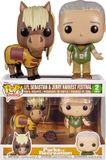 Funko Pop! Parks and Recreation - Li'l Sebastian & Jerry Harvest Festival 2 pack Exclusive