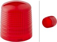 HELLA 9EL 862 141-011 Glaskap, zwaailamp - Rood