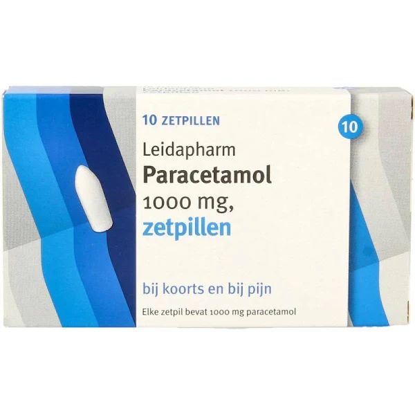 Leidapharm Paracetamol 1000mg - 10 zetpillen