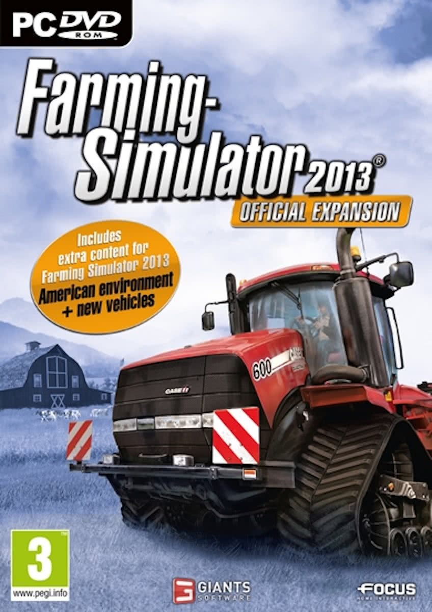 Focus Home Interactive Farming Simulator 2013 - Uitbreidingsset - Windows Let op: om deze uitbreiding te kunnen spelen, moet u in het bezit zijn van de Farming Simulator 2013 - Titanium Edition