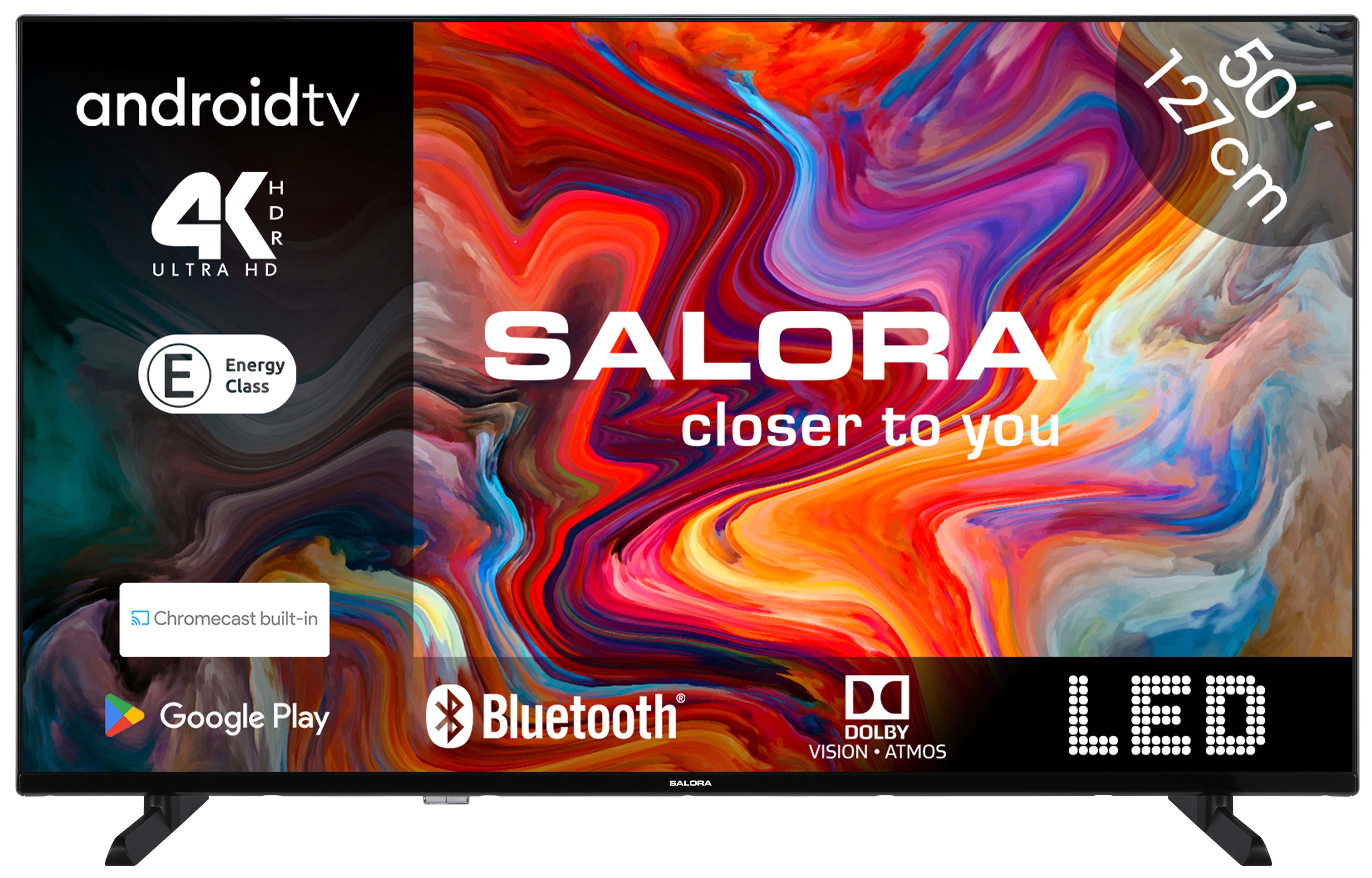 Salora SMART50TV - 50 Inch - Smart TV - 4K Ultra HD