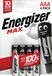 Energizer Max AAA Alkaline Huishoudelijke batterijen 4 stuks