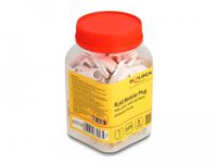 Delock 67018 RJ45 Or, Blanc