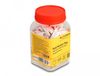 Delock 67018 RJ45 Or, Blanc