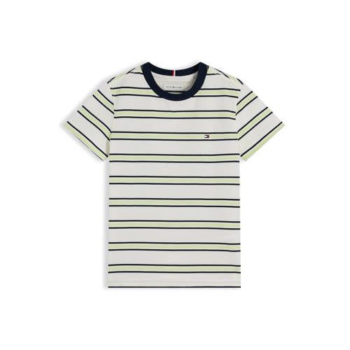 Tommy Hilfiger gestreept T-shirt ecru
