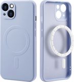 iMoshion Hoesje iPhone 13 - Siliconen Backcover - Lila