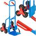 tectake® Chariot de transport pour escaliers - Chariot de transport - Châssis robuste en acier avec roues étoilées - Charge maximale 200 kg - Idéal pour les déménagements, les livraisons et les travaux de jardin - 103 x 49 x 66 cm - Chariot pour escaliers - Trolley