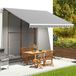 Maison Exclusive - Tissu de remplacement pour auvent anthracite et blanc 450x350 cm Polyester
