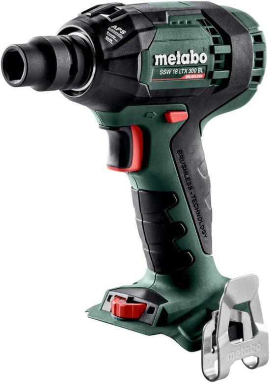 Metabo Accu-slagschroevendraaier SSW 18 LTX 300 BL SOLO | 18V | Zonder accu | 3 jaar garantie