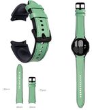 Wigento Samsung Kunstleren horlogeband voor Galaxy Watch 6, 5, 4, Normal, Pro, Classic, alle maten