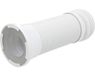 Alcadrain Raccord flexible pour WC, longueur 280-550 mm