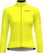BIORACER Tempest Protect Pixel - Veste de cyclisme Hiver/Mi-saison Femme - Jaune Fluo - Coupe-vent & Thermique - Taille S