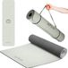 Markenlos Physio Premium Yoga Mat Grijs
