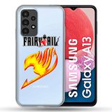 Beschermhoes Samsung Galaxy A13 4G Beschermhoes Fairy Tail, Transparant