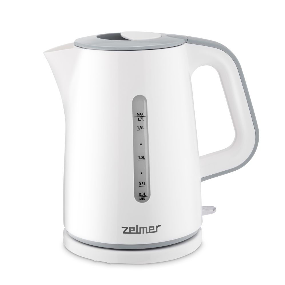 Zelmer ZCK7620S Waterkoker - Wit - 1.7 Liter - 2200 Watt