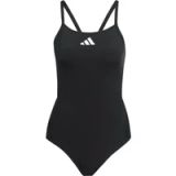 adidas Ripstream Team Thin Straps C-Back Swimsuit Swimwear, black, 42