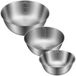 Solidchoice - Set van 3 Mengkommen - 2.5L, 1.2L en 0.7L