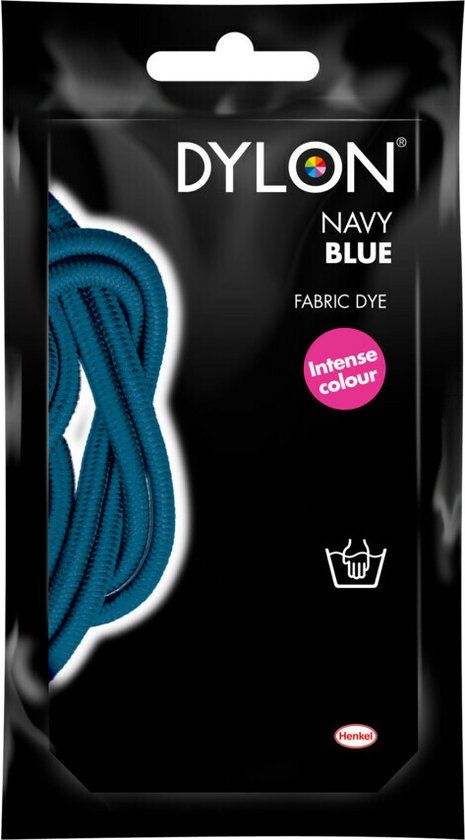 DYLON Handwas Textielverf - Navy Blue - 50g