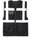 Korntex Gilet de sécurité multifonctionnel Larisa Noir XXXL