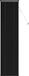 vidaXL Venetiaanse jaloezie zwart 213 x 50 cm 25 mm PVC