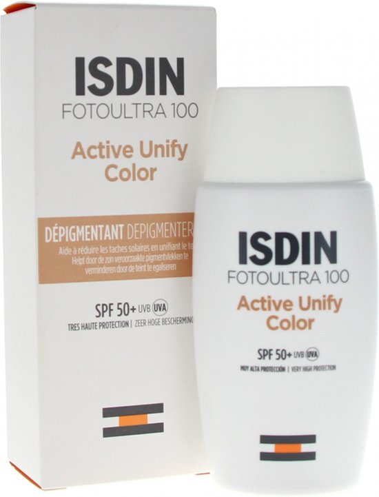 ISDIN FotoUltra100 Active Unify Color Fusion Fluid SPF50