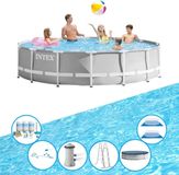 Prism Frame Intex Zwembad Prism Frame - Inclusief accessoires - 457x107 cm