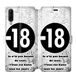 Beschermhoes Wiko Beschermhoes voor Wiko View 4 / View 4 Lite, leer, motief: Humour 18 jaar