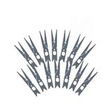 MSV Wasknijpers, onbreekbaar, grijs, 120 stuks