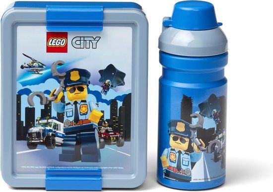 LEGO City Lunchset - Multicolor - Polypropyleen