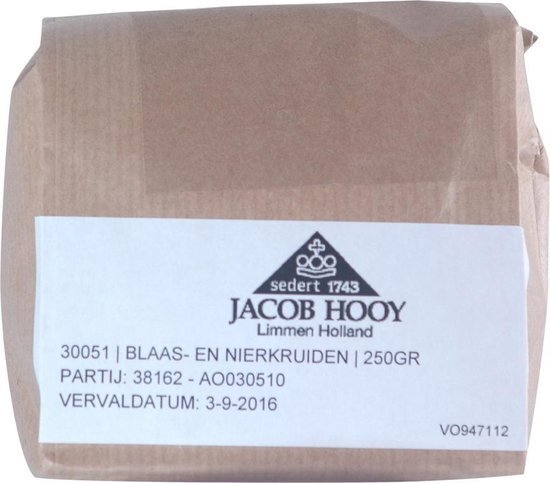 Jacob Hooy Blaas- En Nierkruiden 250gr