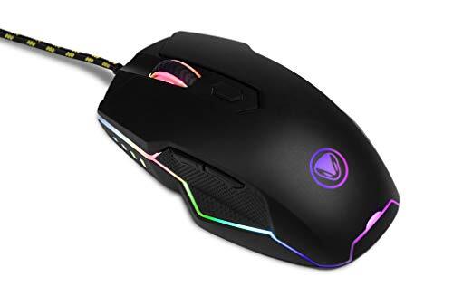 snakebyte PC-GAMING MOUSE ULTRA - LED RGB gamingmuis / 16,8 miljoen kleuren / hoge precisie / max. Acceleratie 50G / optische sensor -16000 DPI / glijvlak met lage wrijving / 5 programmeerbare knoppen