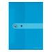 Herlitz Easy Orga To Go A4 PP Document Folder - Transparant Blauw (Pak van 6)