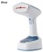 Fer à vapeur - 1300 W - Réservoir d'eau de 350 ml - Température de vapeur de 130 °C - 220 V - Prise UE - Bleu